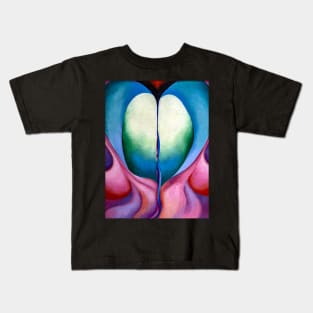 High Resolution Series 1 No. 8 by Georgia O'Keeffe Kids T-Shirt